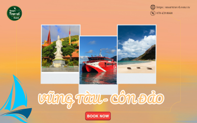TOUR VŨNG TÀU - CÔN ĐẢO 2N1Đ TÀU CAO TỐC 5 SAO