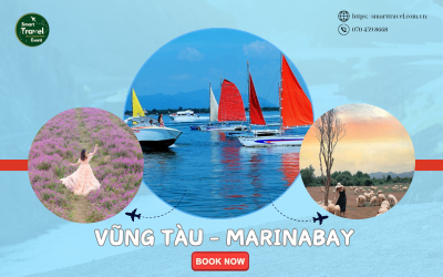 THAM QUAN VŨNG TÀU - MARINABAY TOUR 1 NGÀY