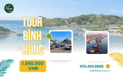 TOUR ĐẢO BÌNH HƯNG - THƯỞNG THỨC TÔM HÙM LỄ 2/9