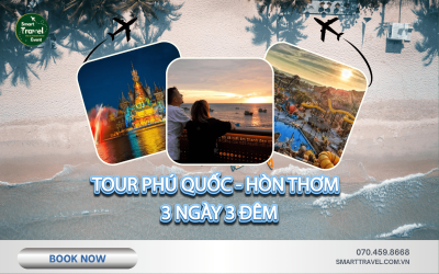 TOUR PHÚ QUỐC - HÒN THƠM 3 NGÀY 3 ĐÊM
