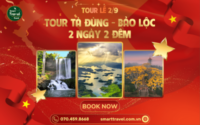 TOUR TÀ ĐÙNG - BẢO LỘC - 2N2Đ | TOUR LỄ 02/09 