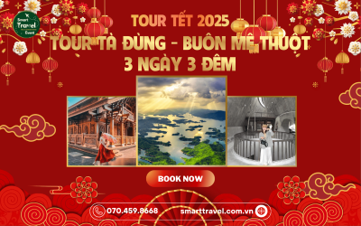 TOUR TÀ ĐÙNG - BUÔN MÊ THUỘT 3N3Đ | TẾT 2025 