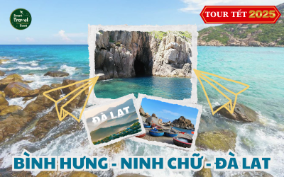 TOUR BÌNH HƯNG - NINH CHỮ - ĐÀ LẠT - 4N4Đ | TOUR TẾT 2025