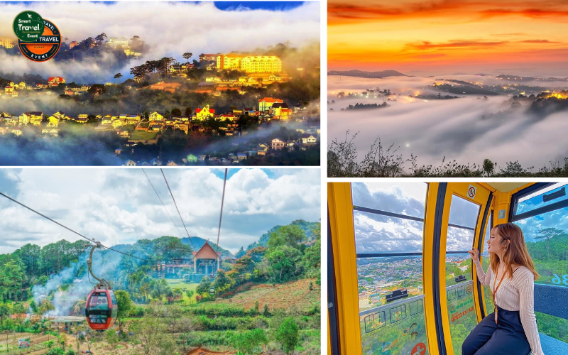 TOUR ĐÀ LẠT 4 NGÀY 3 ĐÊM – DONKI LAND – THE BALI HILL