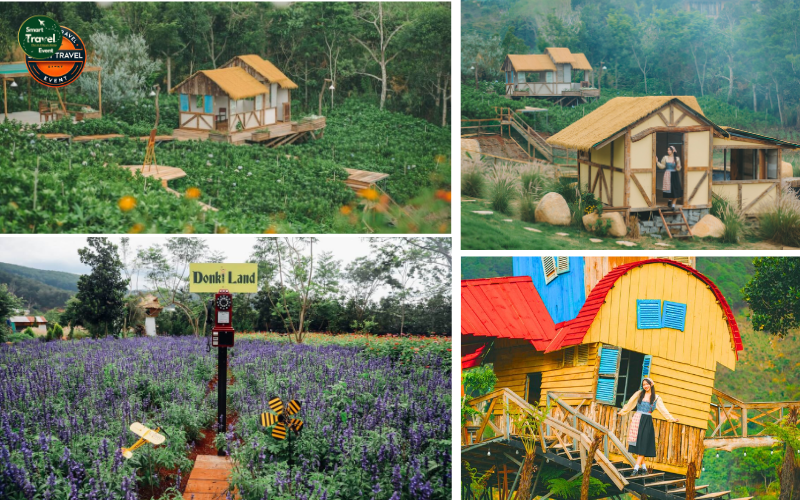 TOUR ĐÀ LẠT 4 NGÀY 3 ĐÊM – DONKI LAND – THE BALI HILL