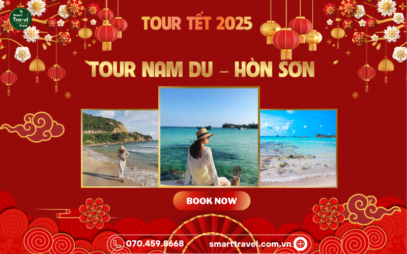 TOUR NAM DU – HÒN SƠN 3N3Đ | TẾT 2025