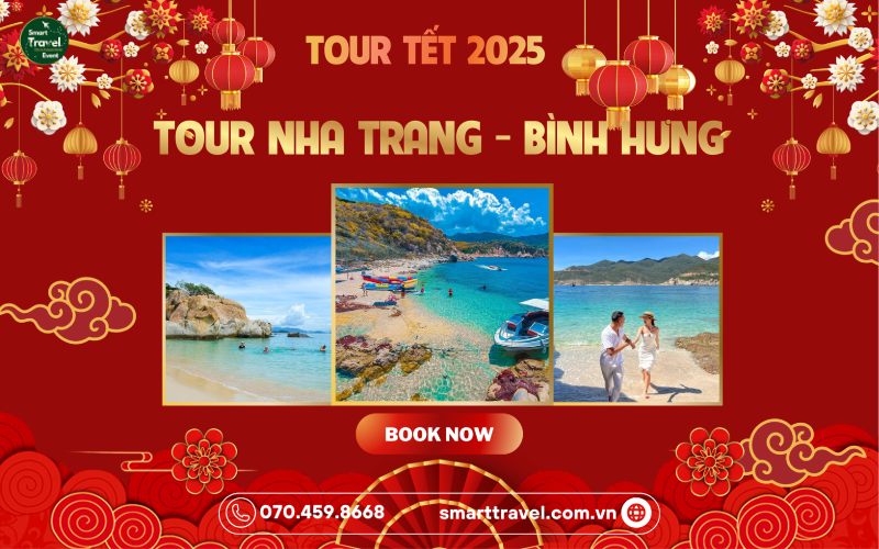TOUR NHA TRANG - BÌNH HƯNG - 3N3Đ | TOUR TẾT 2025