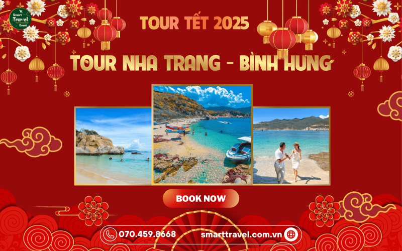 TOUR NHA TRANG - BÌNH HƯNG - 3N3Đ | TOUR TẾT 2025